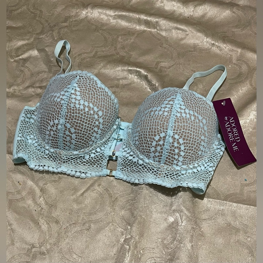 NWT Light Blue Lace Bra